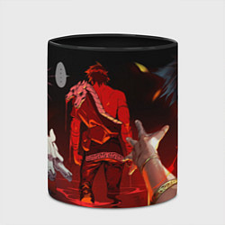 Кружка 3D Zagreus prince of the Underworld Hades, цвет: 3D-белый + черный — фото 2