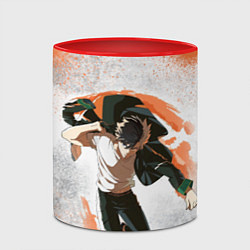 Кружка 3D Ветролом - Харука, цвет: 3D-белый + красный — фото 2