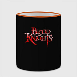 Кружка 3D Blood Knights logo rpg, цвет: 3D-оранжевый кант — фото 2