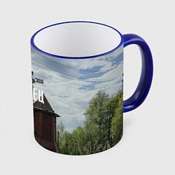 Кружка цветная Торопец Сторожевая башня