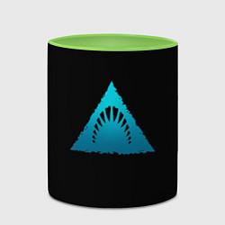 Кружка 3D Depth Hunter, цвет: 3D-белый + светло-зеленый — фото 2