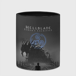 Кружка 3D Hellblade - Sign, цвет: 3D-белый + черный — фото 2