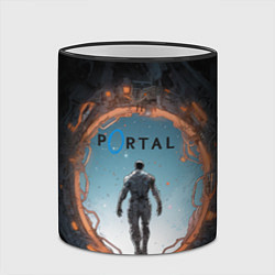 Кружка 3D Внутри портала, цвет: 3D-черный кант — фото 2