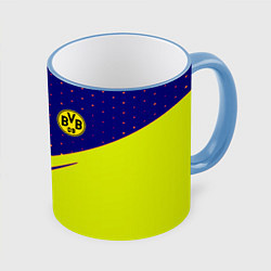 Кружка цветная Borussia logo geometry