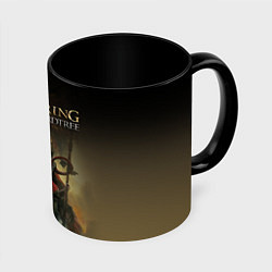 Кружка 3D Elden ring Shadow of the erdtree, цвет: 3D-белый + черный