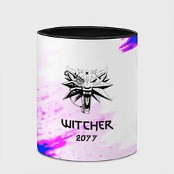 Кружка 3D The Witcher colors neon, цвет: 3D-белый + черный — фото 2