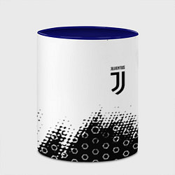 Кружка 3D Juventus sport steel, цвет: 3D-белый + синий — фото 2