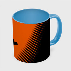 Кружка цветная Half life orange box