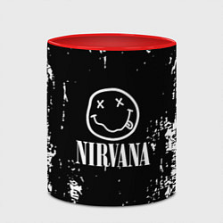 Кружка 3D Nirvana teddy, цвет: 3D-белый + красный — фото 2