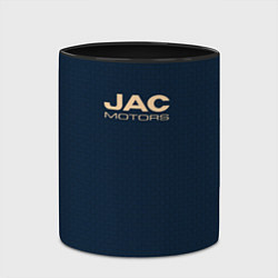 Кружка 3D Jac motors тёмный синий, цвет: 3D-белый + черный — фото 2