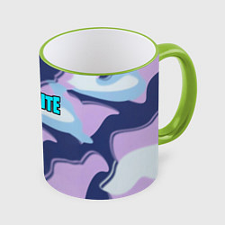 Кружка цветная Fortnite camo steel
