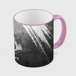 Кружка 3D Assassins Creed - grey gradient, цвет: 3D-розовый кант