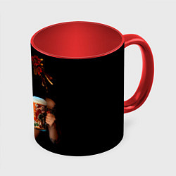 Кружка цветная Китайское пиво - подача топлес