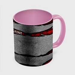 Кружка цветная Warhammer space marine 2 лого