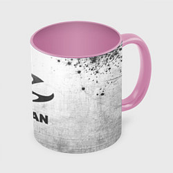 Кружка 3D Hitman - white gradient, цвет: 3D-белый + розовый