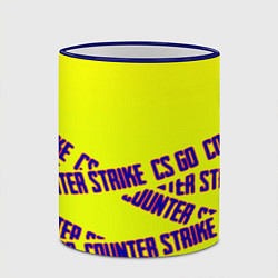 Кружка 3D Counter strike game, цвет: 3D-синий кант — фото 2
