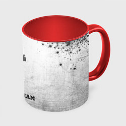 Кружка 3D Tottenham - white gradient, цвет: 3D-белый + красный