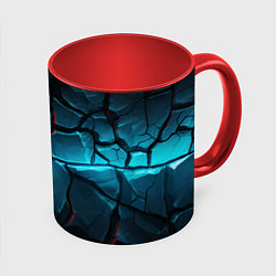 Кружка цветная Каменная стена текстура