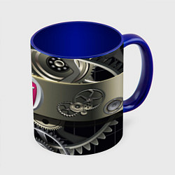 Кружка цветная FIAT logo motors