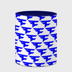 Кружка 3D Faze clan team, цвет: 3D-белый + синий — фото 2