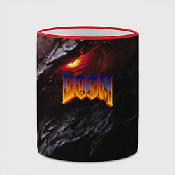 Кружка 3D Doom to hell, цвет: 3D-красный кант — фото 2