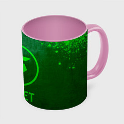 Кружка цветная Skillet - green gradient