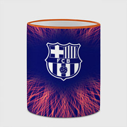 Кружка 3D Barcelona red energy, цвет: 3D-оранжевый кант — фото 2