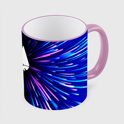 Кружка 3D Stray neon energy, цвет: 3D-розовый кант