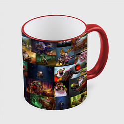 Кружка цветная Sniper Dota 2