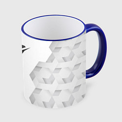 Кружка цветная Need for Speed white poly
