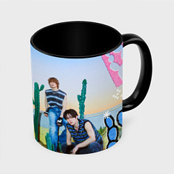 Кружка цветная ATE Stray Kids Bang Chan I N Lee Know Changbin