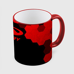 Кружка цветная Chery - red gradient