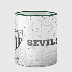 Кружка 3D Sevilla - white gradient по-горизонтали, цвет: 3D-зеленый кант — фото 2