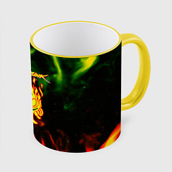 Кружка цветная Cyberpunk 2077 fere steel