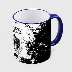 Кружка цветная Eagles - рок пес