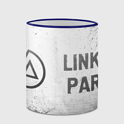 Кружка 3D Linkin Park - white gradient по-горизонтали, цвет: 3D-синий кант — фото 2