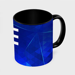 Кружка цветная OneRepublic blue poly