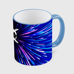 Кружка цветная CreepyPasta neon energy