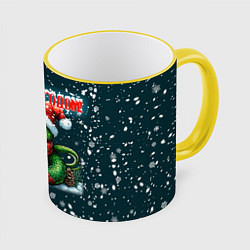 Кружка цветная С новым годом змеи