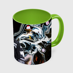 Кружка цветная Slava Marlow music artist