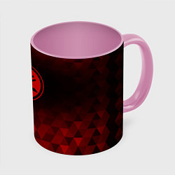 Кружка цветная Yamaha red poly