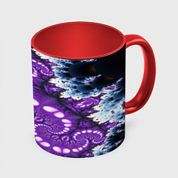 Кружка цветная Абстрактная иллюзия текстура
