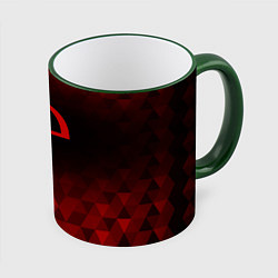 Кружка цветная Evanescence red poly