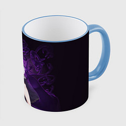 Кружка цветная Сателла Re:Zero