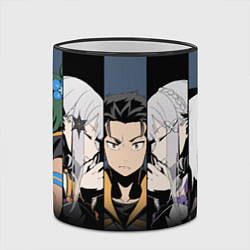 Кружка 3D Re:Zero Жизнь с нуля в альтернативном мире - персо, цвет: 3D-черный кант — фото 2