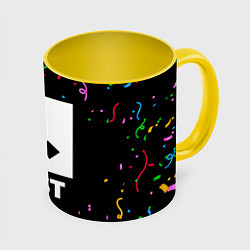 Кружка цветная Rust конфети