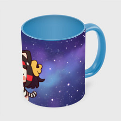 Кружка цветная Сонная куроми