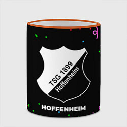 Кружка 3D Hoffenheim конфети, цвет: 3D-оранжевый кант — фото 2