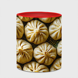 Кружка 3D Хинкали, цвет: 3D-белый + красный — фото 2