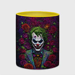 Кружка 3D Joker - roses, цвет: 3D-белый + желтый — фото 2